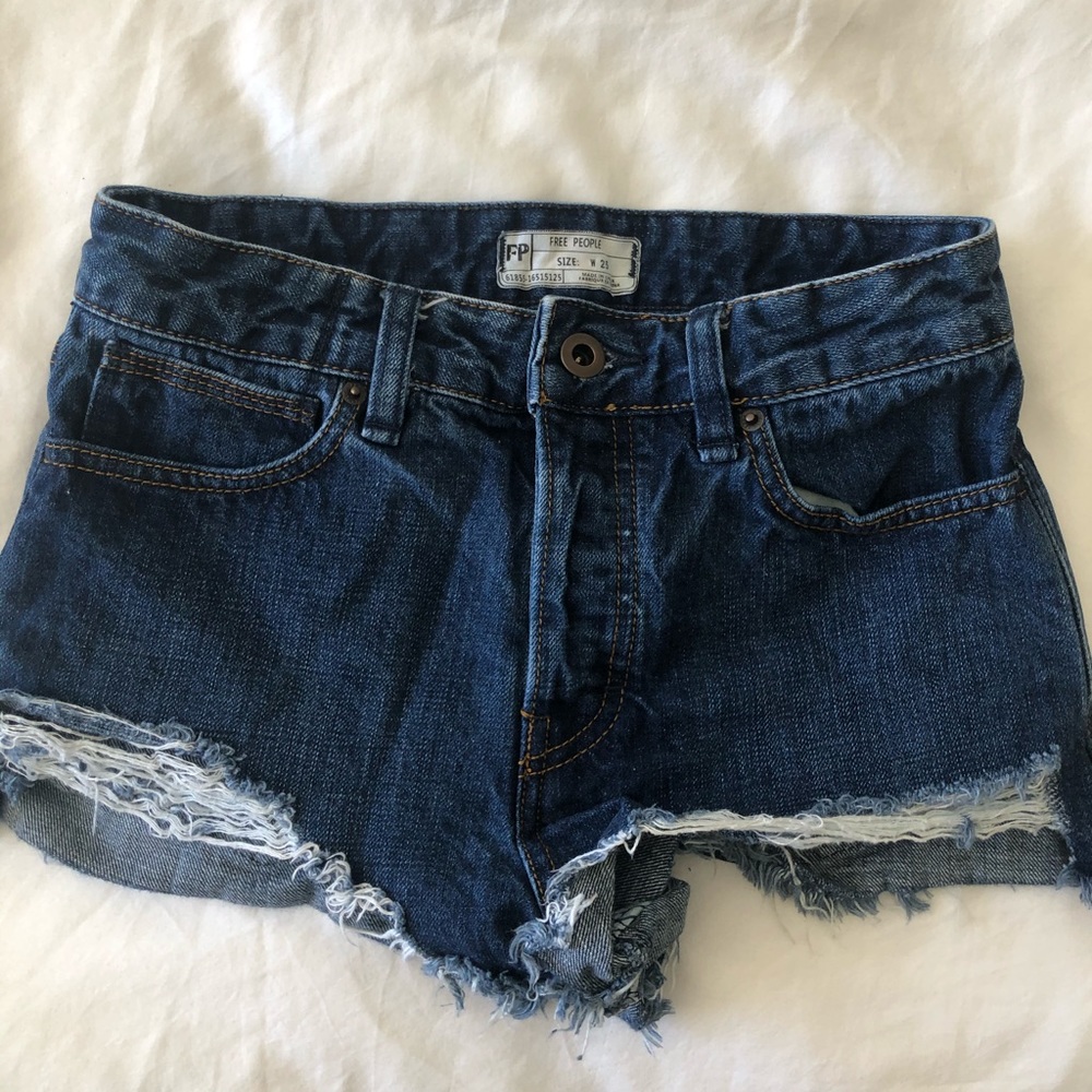 Free People Denim Shorts